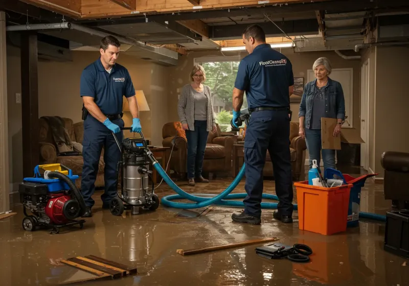 Basement Water Extraction and Removal Techniques process in Port Clinton, OH